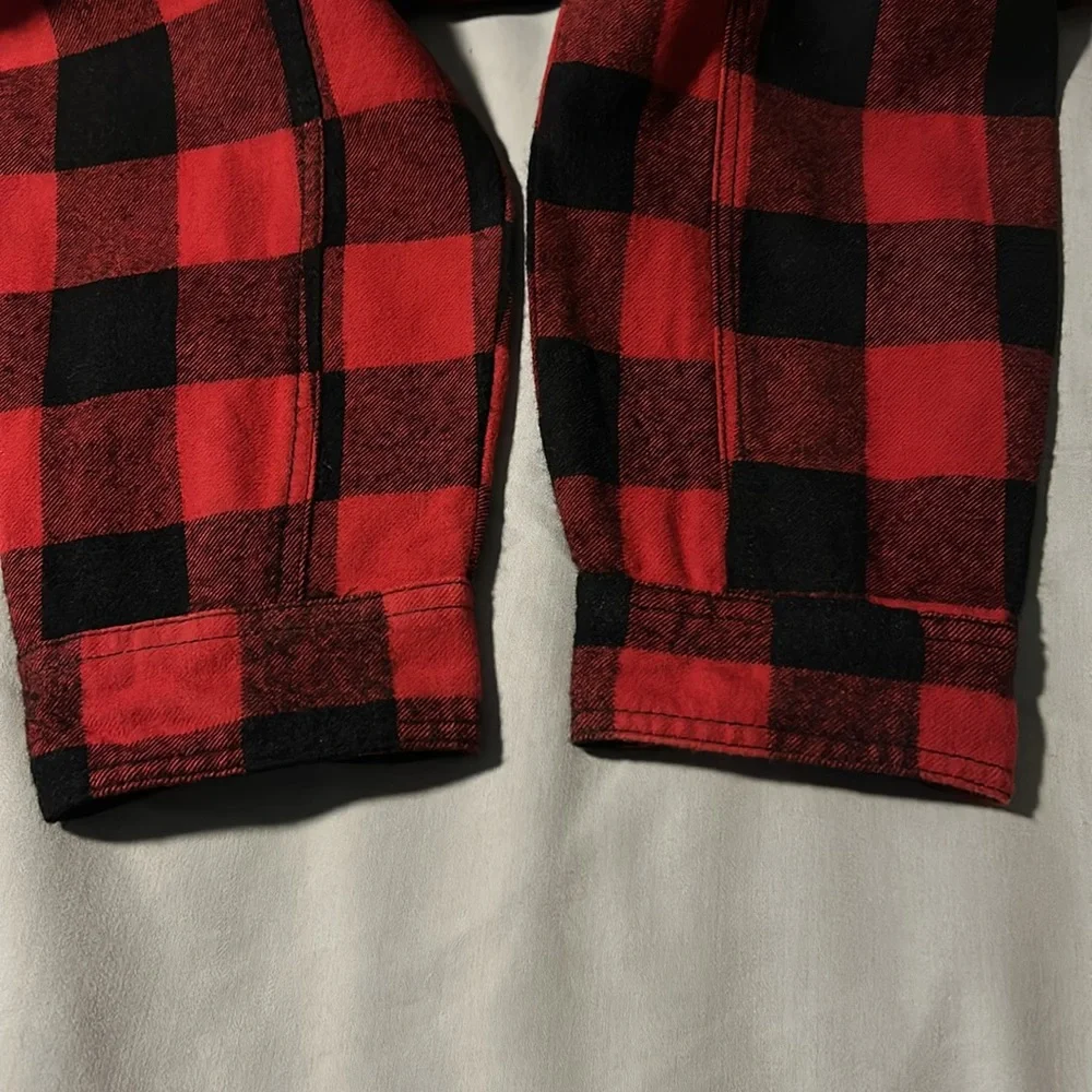 👉Sold👈J.Crew Buffalo Plaid Wool Blend Pullover - Picture 6 of 11